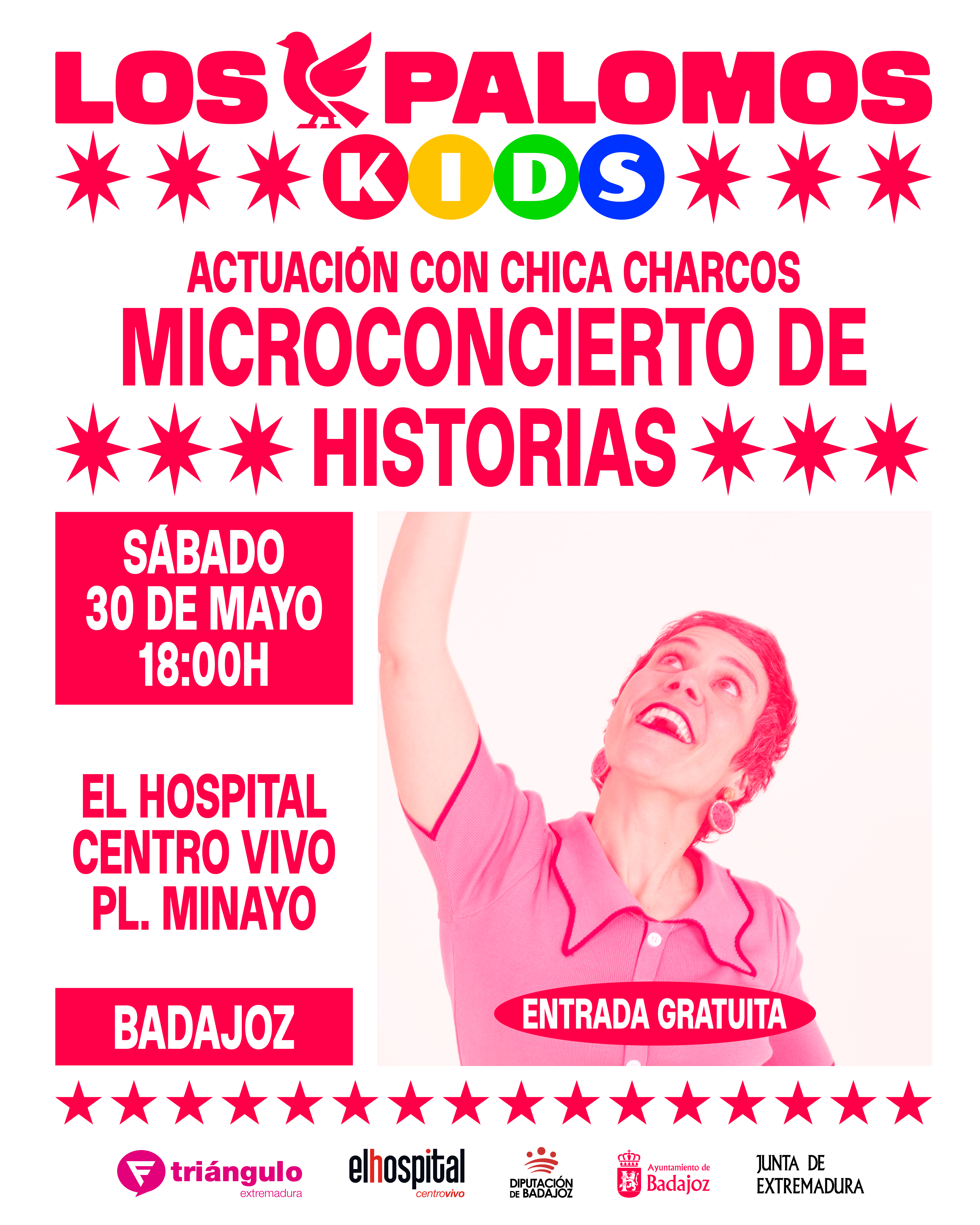 Microconcierto de Historias con Chica Charcos